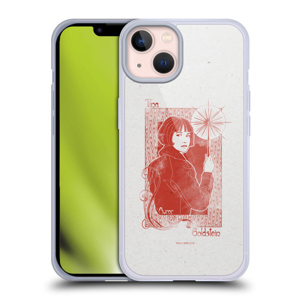 Fantastic Beasts The Crimes Of Grindelwald Art Nouveau Tina Goldstein Soft Gel Case for Apple iPhone 13