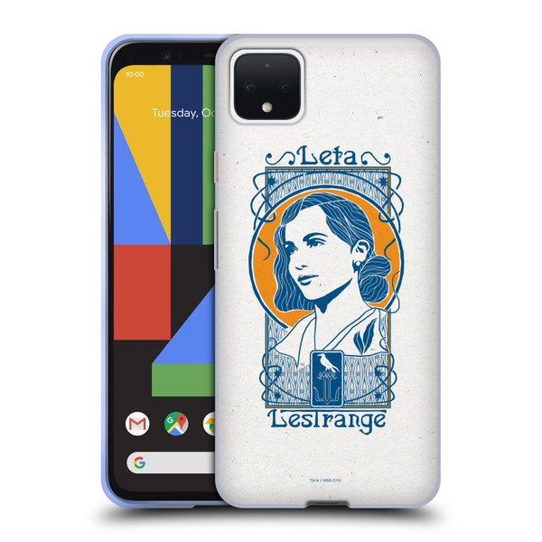 Fantastic Beasts The Crimes Of Grindelwald Art Nouveau Leta Lestrange Soft Gel Case for Google Pixel 4 XL