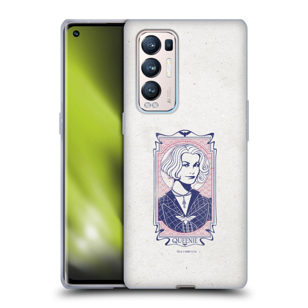 Fantastic Beasts The Crimes Of Grindelwald Art Nouveau Queenie Soft Gel Case for OPPO Find X3 Neo / Reno5 Pro+ 5G