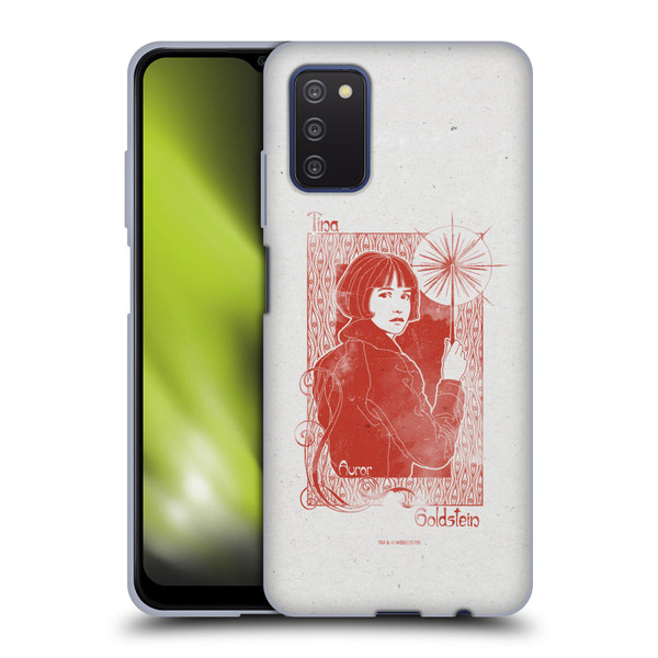 Fantastic Beasts The Crimes Of Grindelwald Art Nouveau Tina Goldstein Soft Gel Case for Samsung Galaxy A03s (2021)
