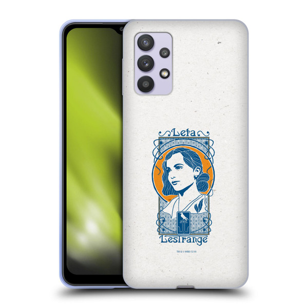 Fantastic Beasts The Crimes Of Grindelwald Art Nouveau Leta Lestrange Soft Gel Case for Samsung Galaxy A32 5G / M32 5G (2021)