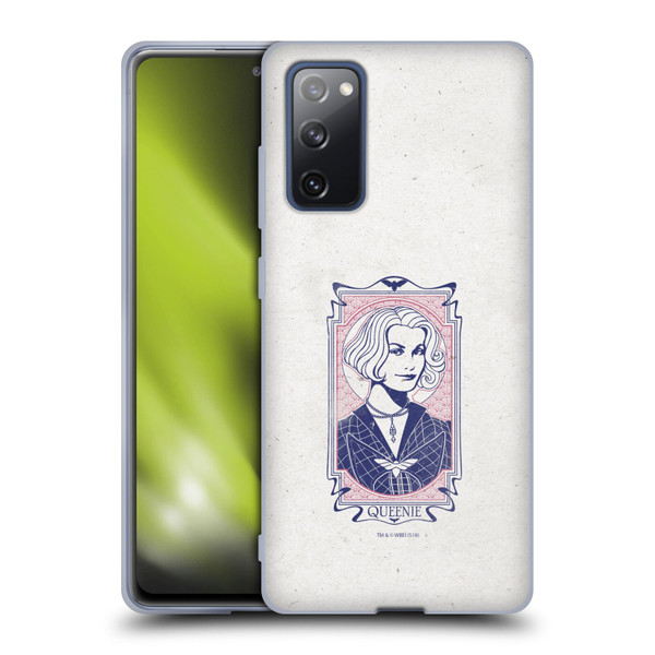 Fantastic Beasts The Crimes Of Grindelwald Art Nouveau Queenie Soft Gel Case for Samsung Galaxy S20 FE / 5G