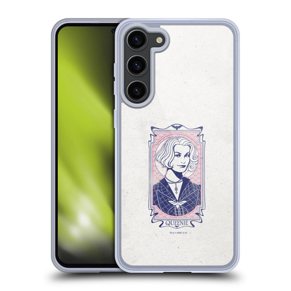 Fantastic Beasts The Crimes Of Grindelwald Art Nouveau Queenie Soft Gel Case for Samsung Galaxy S23+ 5G