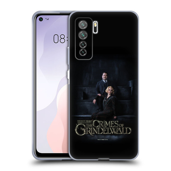 Fantastic Beasts The Crimes Of Grindelwald Character Art Jacob And Queenie Soft Gel Case for Huawei Nova 7 SE/P40 Lite 5G