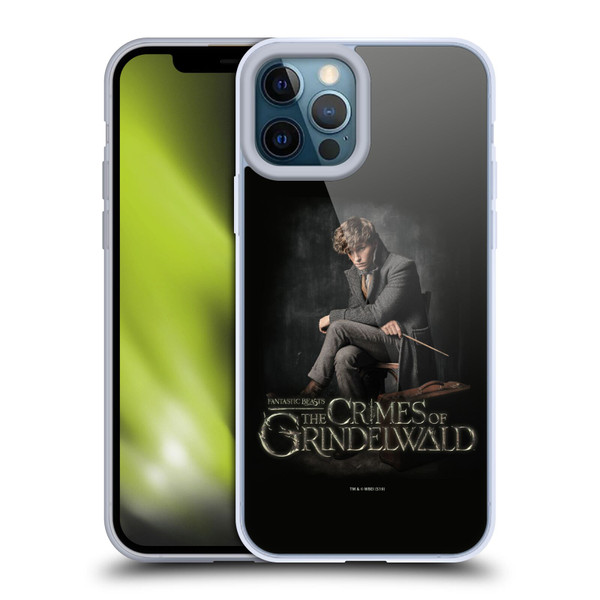 Fantastic Beasts The Crimes Of Grindelwald Character Art Newt Sitting Soft Gel Case for Apple iPhone 12 Pro Max