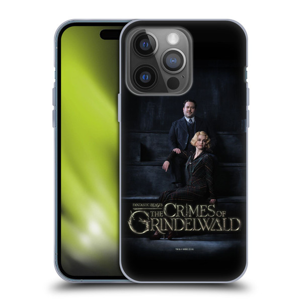 Fantastic Beasts The Crimes Of Grindelwald Character Art Jacob And Queenie Soft Gel Case for Apple iPhone 14 Pro