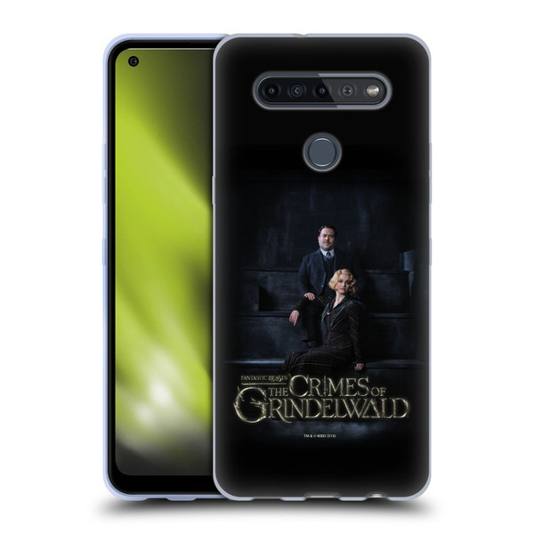 Fantastic Beasts The Crimes Of Grindelwald Character Art Jacob And Queenie Soft Gel Case for LG K51S
