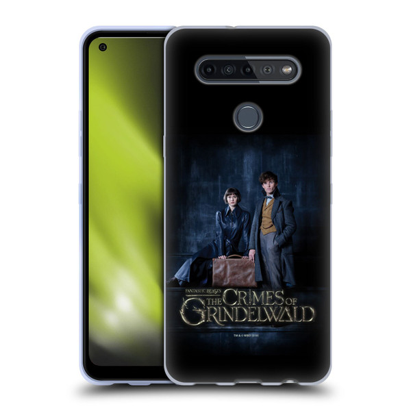 Fantastic Beasts The Crimes Of Grindelwald Character Art Tina And Newt Soft Gel Case for LG K51S