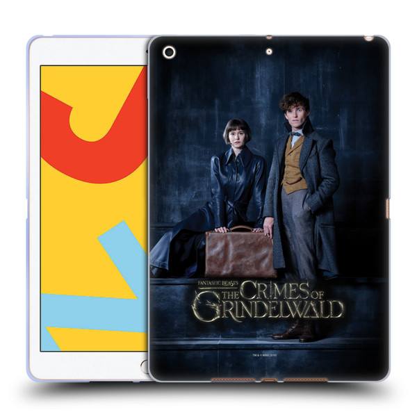 Fantastic Beasts The Crimes Of Grindelwald Character Art Tina And Newt Soft Gel Case for Apple iPad 10.2 2019/2020/2021