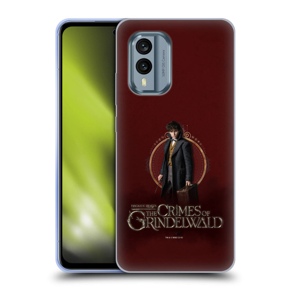Fantastic Beasts The Crimes Of Grindelwald Character Art Newt Scamander Soft Gel Case for Nokia X30