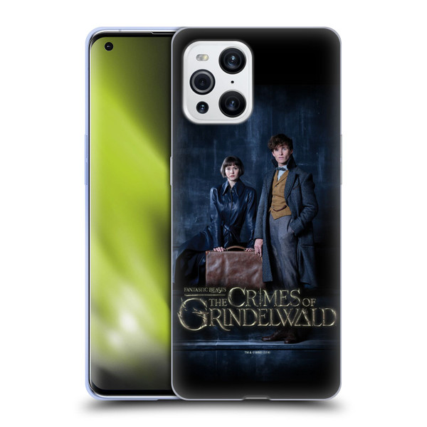 Fantastic Beasts The Crimes Of Grindelwald Character Art Tina And Newt Soft Gel Case for OPPO Find X3 / Pro