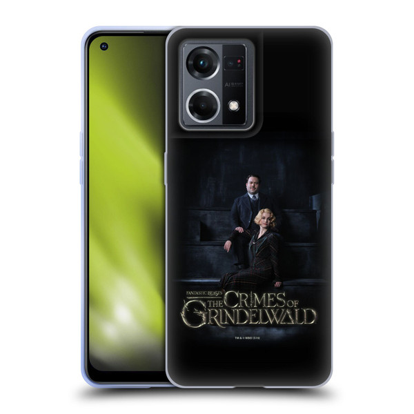 Fantastic Beasts The Crimes Of Grindelwald Character Art Jacob And Queenie Soft Gel Case for OPPO Reno8 4G