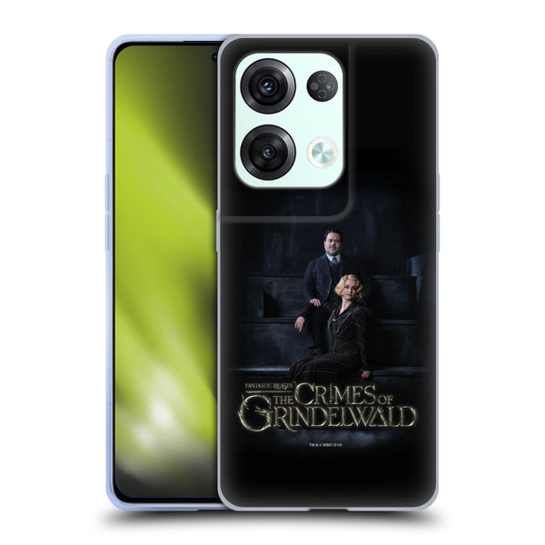 Fantastic Beasts The Crimes Of Grindelwald Character Art Jacob And Queenie Soft Gel Case for OPPO Reno8 Pro