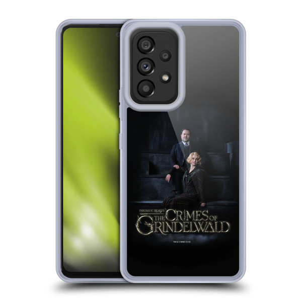 Fantastic Beasts The Crimes Of Grindelwald Character Art Jacob And Queenie Soft Gel Case for Samsung Galaxy A53 5G (2022)