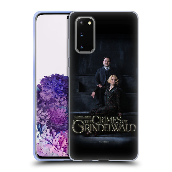 Fantastic Beasts The Crimes Of Grindelwald Character Art Jacob And Queenie Soft Gel Case for Samsung Galaxy S20 / S20 5G