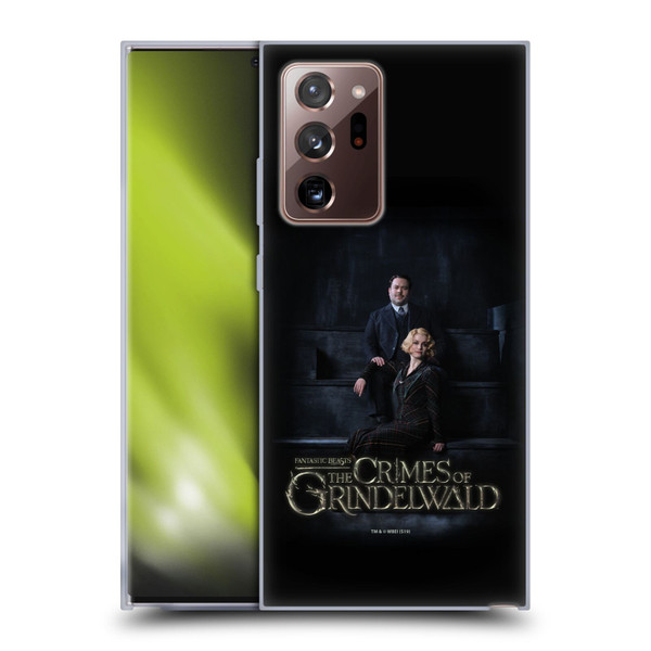 Fantastic Beasts The Crimes Of Grindelwald Character Art Jacob And Queenie Soft Gel Case for Samsung Galaxy Note20 Ultra / 5G