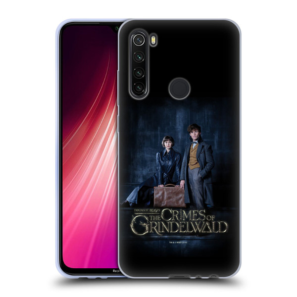 Fantastic Beasts The Crimes Of Grindelwald Character Art Tina And Newt Soft Gel Case for Xiaomi Redmi Note 8T