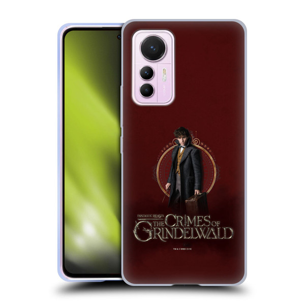 Fantastic Beasts The Crimes Of Grindelwald Character Art Newt Scamander Soft Gel Case for Xiaomi 12 Lite