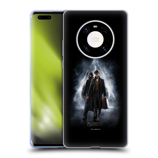 Fantastic Beasts The Crimes Of Grindelwald Key Art Newt & Albus Poster Soft Gel Case for Huawei Mate 40 Pro 5G