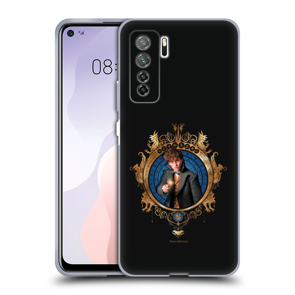 Fantastic Beasts The Crimes Of Grindelwald Key Art Newt Scamander Soft Gel Case for Huawei Nova 7 SE/P40 Lite 5G