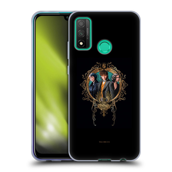 Fantastic Beasts The Crimes Of Grindelwald Key Art Love Triangle Soft Gel Case for Huawei P Smart (2020)