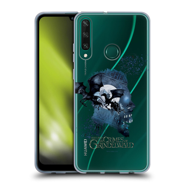 Fantastic Beasts The Crimes Of Grindelwald Key Art Grindelwald Soft Gel Case for Huawei Y6p