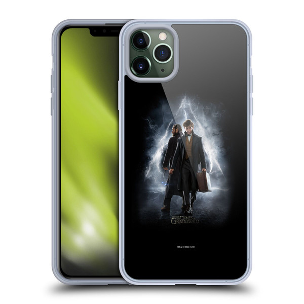 Fantastic Beasts The Crimes Of Grindelwald Key Art Newt & Albus Poster Soft Gel Case for Apple iPhone 11 Pro Max