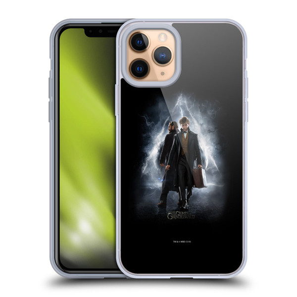 Fantastic Beasts The Crimes Of Grindelwald Key Art Newt & Albus Poster Soft Gel Case for Apple iPhone 11 Pro