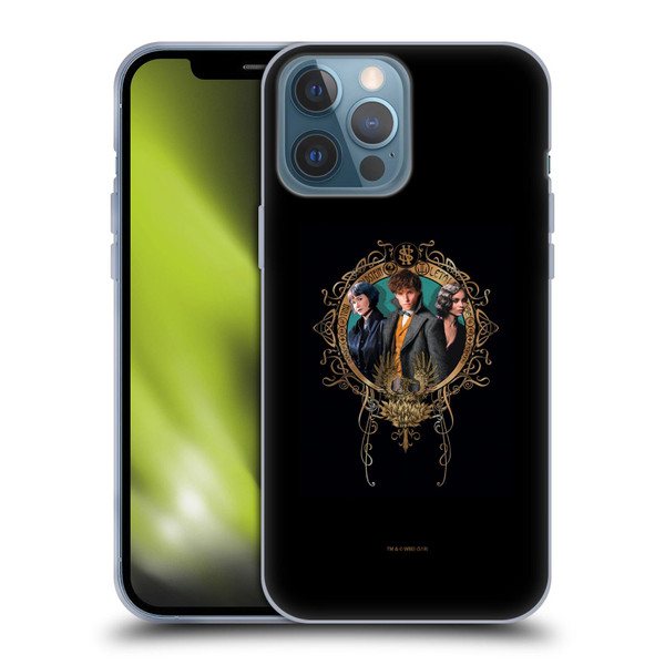 Fantastic Beasts The Crimes Of Grindelwald Key Art Love Triangle Soft Gel Case for Apple iPhone 13 Pro Max