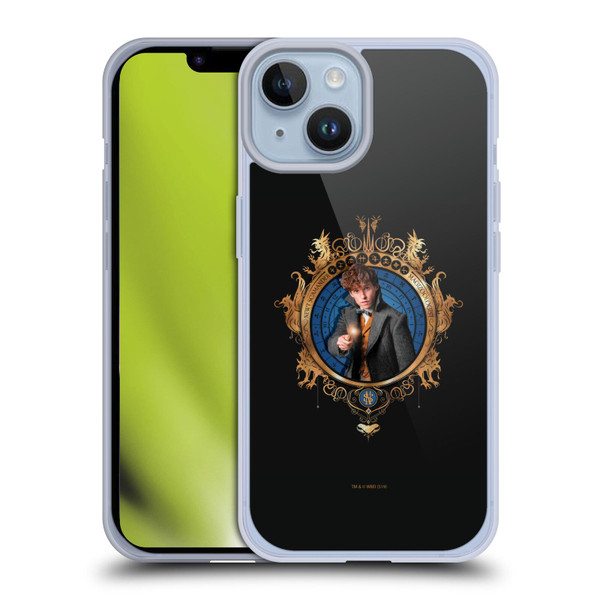 Fantastic Beasts The Crimes Of Grindelwald Key Art Newt Scamander Soft Gel Case for Apple iPhone 14