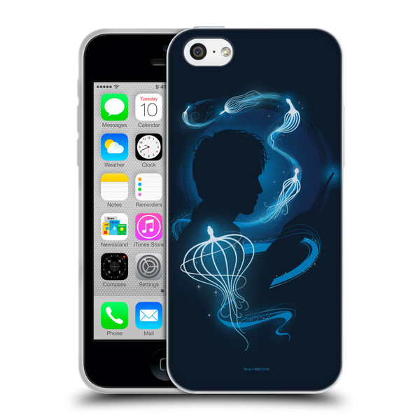 Fantastic Beasts The Crimes Of Grindelwald Key Art Silhouette Soft Gel Case for Apple iPhone 5c