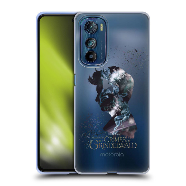 Fantastic Beasts The Crimes Of Grindelwald Key Art Newt Soft Gel Case for Motorola Edge 30