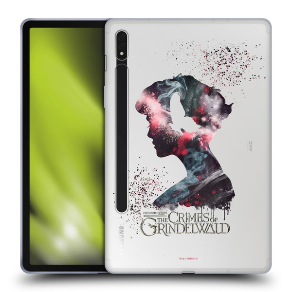 Fantastic Beasts The Crimes Of Grindelwald Key Art Queenie Soft Gel Case for Samsung Galaxy Tab S8