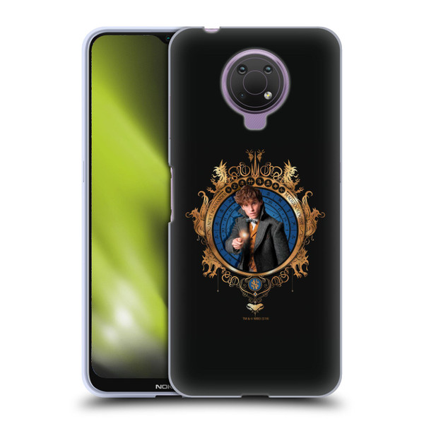 Fantastic Beasts The Crimes Of Grindelwald Key Art Newt Scamander Soft Gel Case for Nokia G10