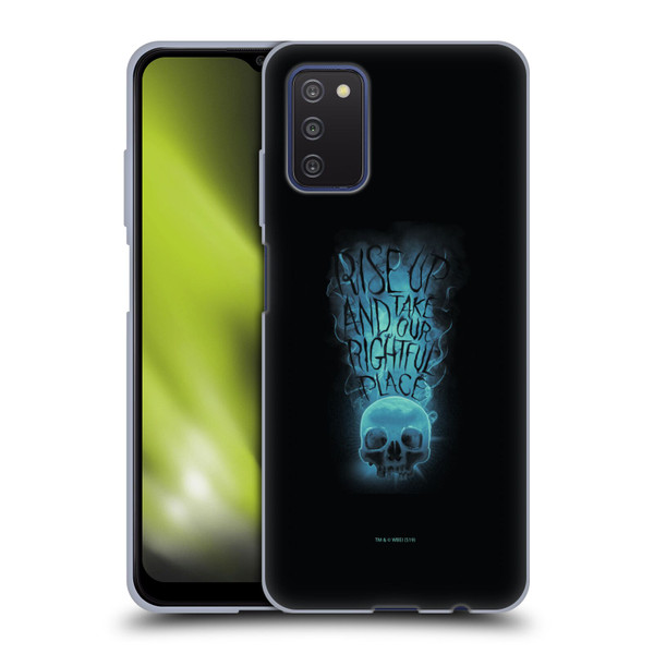 Fantastic Beasts The Crimes Of Grindelwald Key Art Rise Up Soft Gel Case for Samsung Galaxy A03s (2021)