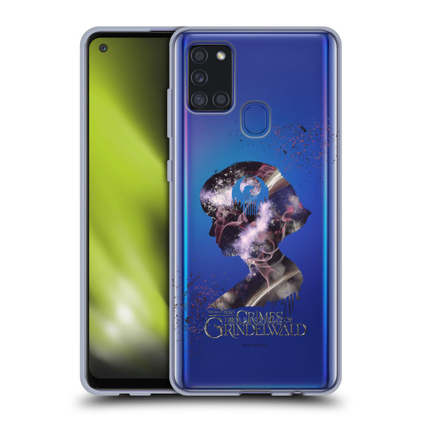 Fantastic Beasts The Crimes Of Grindelwald Key Art Tina Soft Gel Case for Samsung Galaxy A21s (2020)