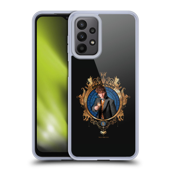 Fantastic Beasts The Crimes Of Grindelwald Key Art Newt Scamander Soft Gel Case for Samsung Galaxy A23 / 5G (2022)