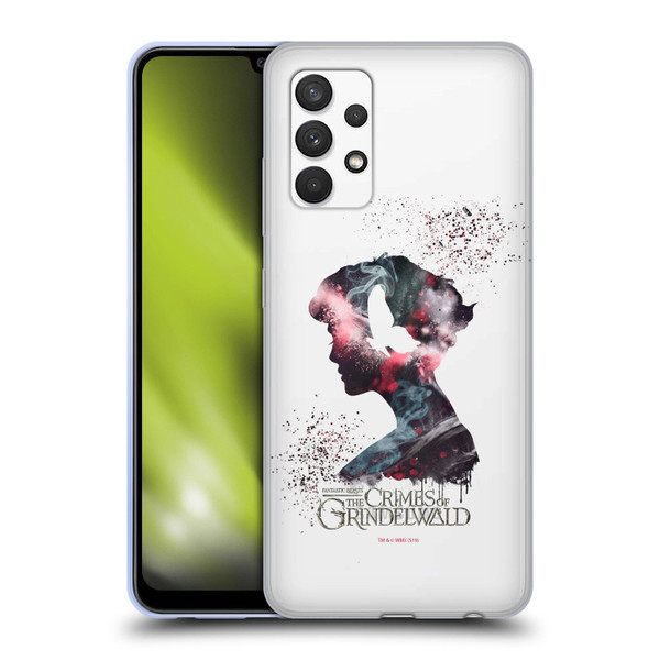 Fantastic Beasts The Crimes Of Grindelwald Key Art Queenie Soft Gel Case for Samsung Galaxy A32 (2021)