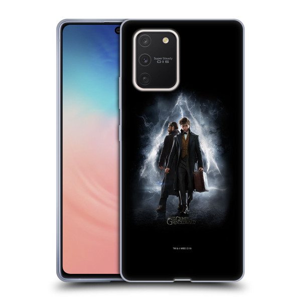 Fantastic Beasts The Crimes Of Grindelwald Key Art Newt & Albus Poster Soft Gel Case for Samsung Galaxy S10 Lite