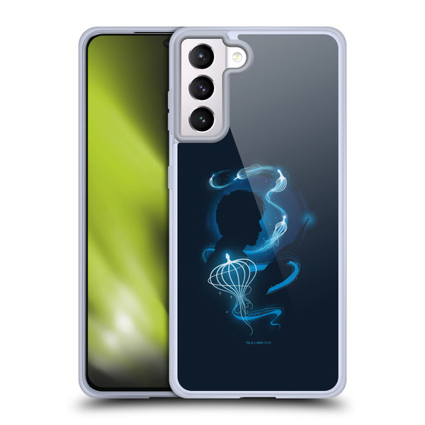 Fantastic Beasts The Crimes Of Grindelwald Key Art Silhouette Soft Gel Case for Samsung Galaxy S21+ 5G