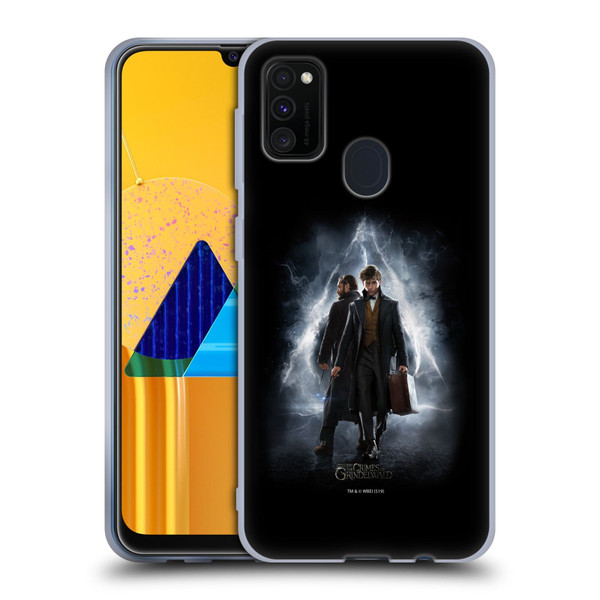 Fantastic Beasts The Crimes Of Grindelwald Key Art Newt & Albus Poster Soft Gel Case for Samsung Galaxy M30s (2019)/M21 (2020)