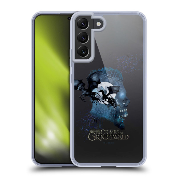 Fantastic Beasts The Crimes Of Grindelwald Key Art Grindelwald Soft Gel Case for Samsung Galaxy S22+ 5G