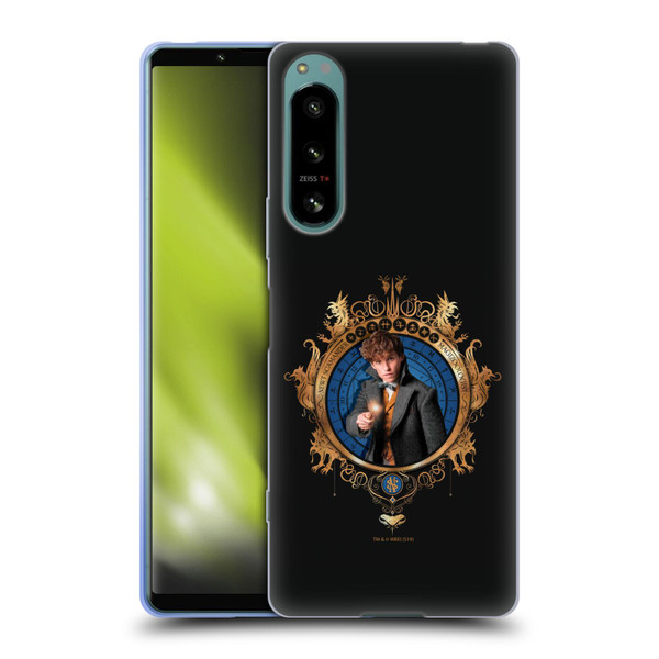 Fantastic Beasts The Crimes Of Grindelwald Key Art Newt Scamander Soft Gel Case for Sony Xperia 5 IV