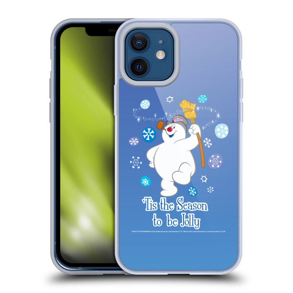 Frosty the Snowman Movie Key Art Season Soft Gel Case for Apple iPhone 12 / iPhone 12 Pro