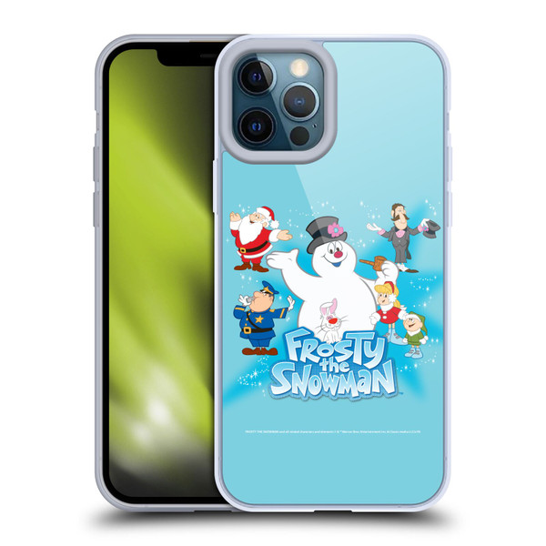 Frosty the Snowman Movie Key Art Group Soft Gel Case for Apple iPhone 12 Pro Max