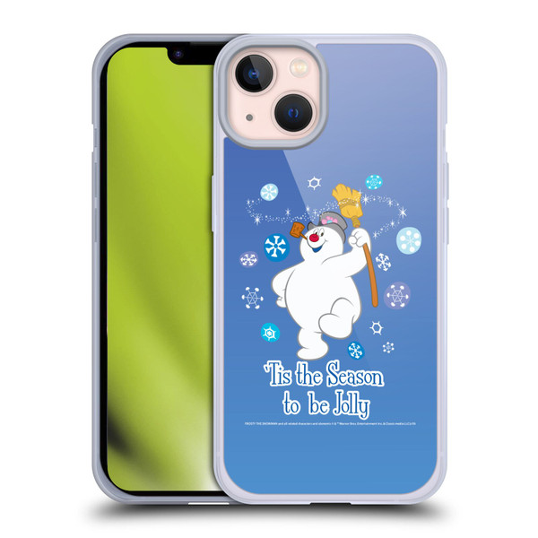 Frosty the Snowman Movie Key Art Season Soft Gel Case for Apple iPhone 13