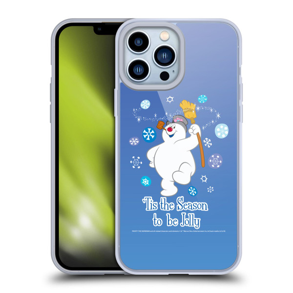 Frosty the Snowman Movie Key Art Season Soft Gel Case for Apple iPhone 13 Pro Max