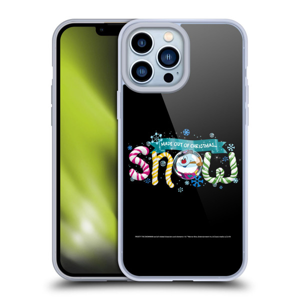 Frosty the Snowman Movie Key Art Snow Soft Gel Case for Apple iPhone 13 Pro Max