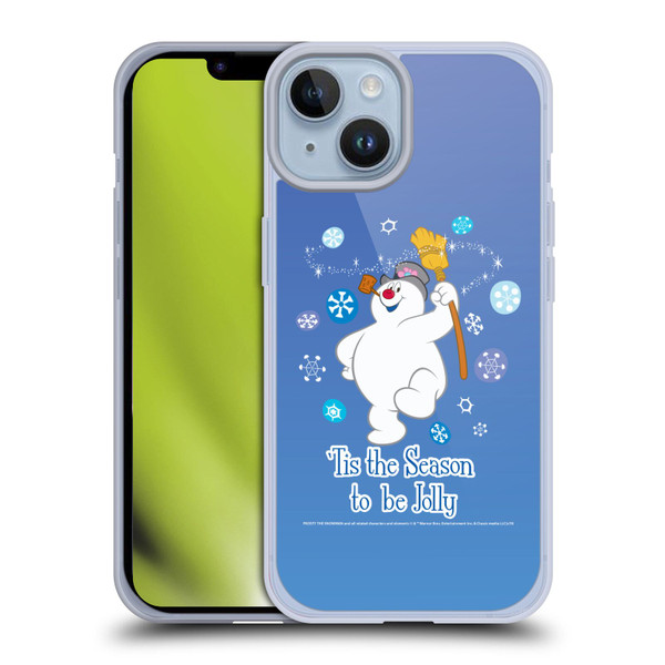 Frosty the Snowman Movie Key Art Season Soft Gel Case for Apple iPhone 14