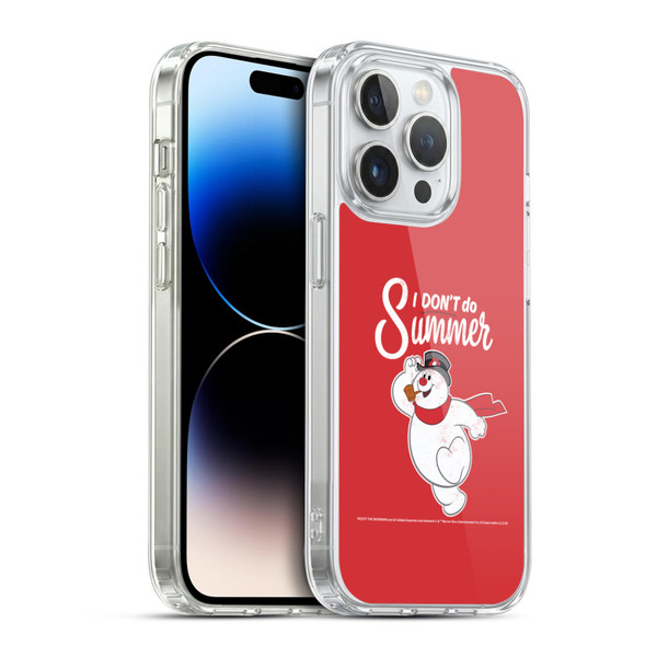 Frosty the Snowman Movie Key Art I Don't Do Summer Soft Gel Case for Apple iPhone 14 Pro & MagSafe